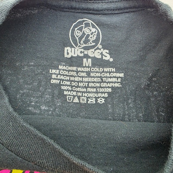 Buc-ee's‎ Tour Mens M Black Tee Shirt 1982-2021 - Picture 3 of 5